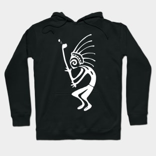 Kokopelli golf white Hoodie